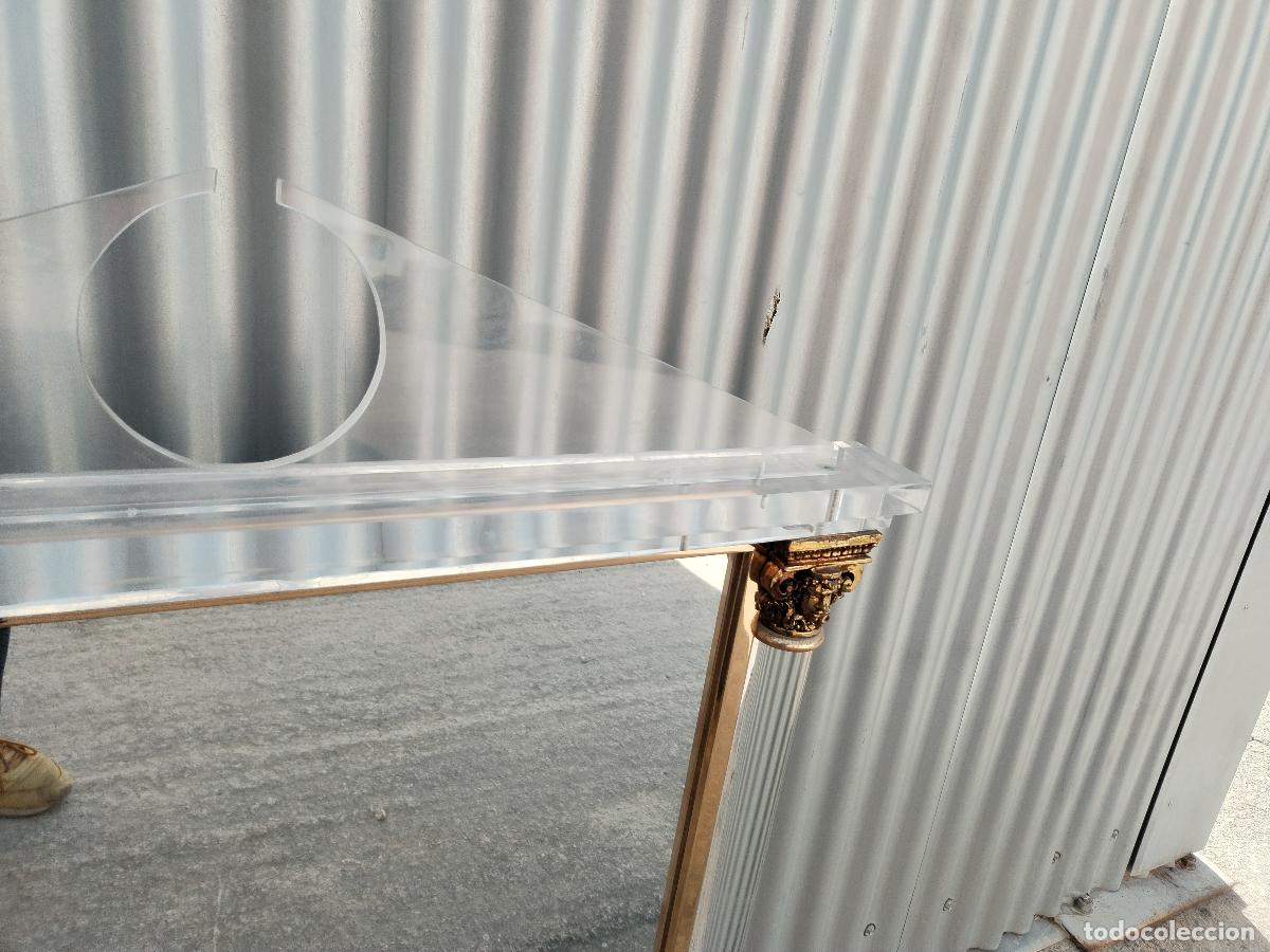 Antig&uuml;edades: espejo de cristal y metacrilato - Foto 4