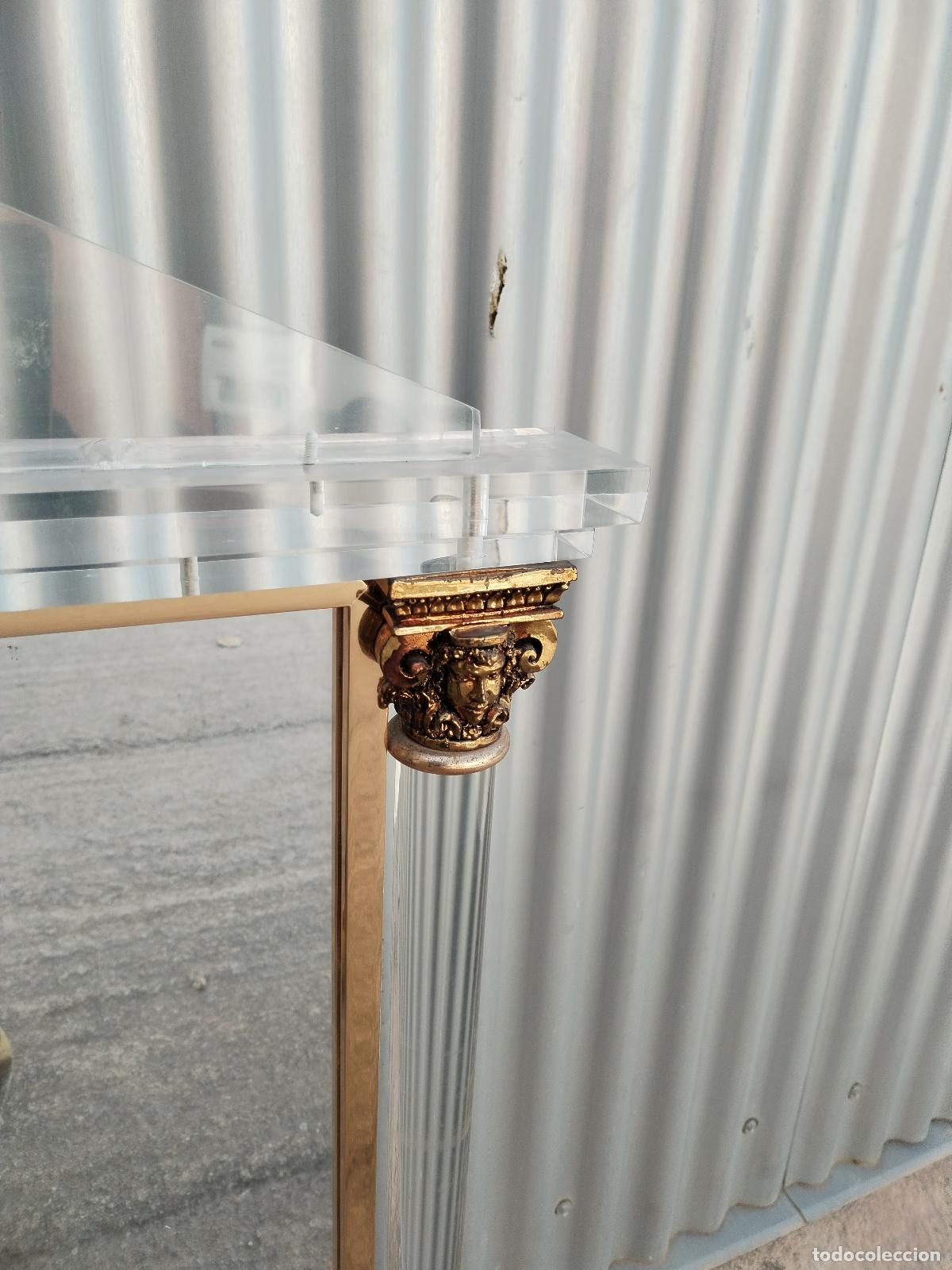 Antig&uuml;edades: espejo de cristal y metacrilato - Foto 5