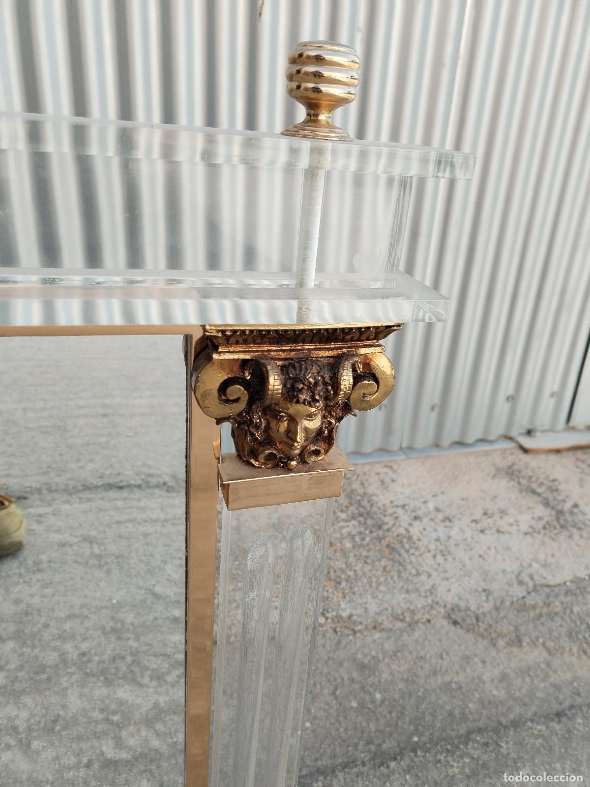 Antig&uuml;edades: espejo de cristal y metacrilato - Foto 2