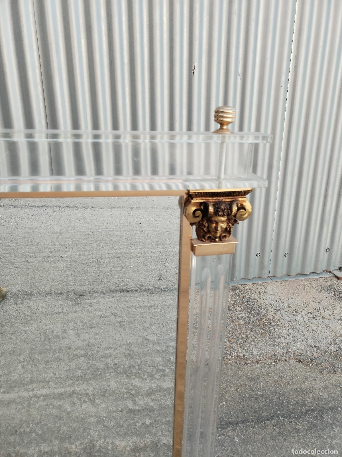 Antig&uuml;edades: espejo de cristal y metacrilato - Foto 5
