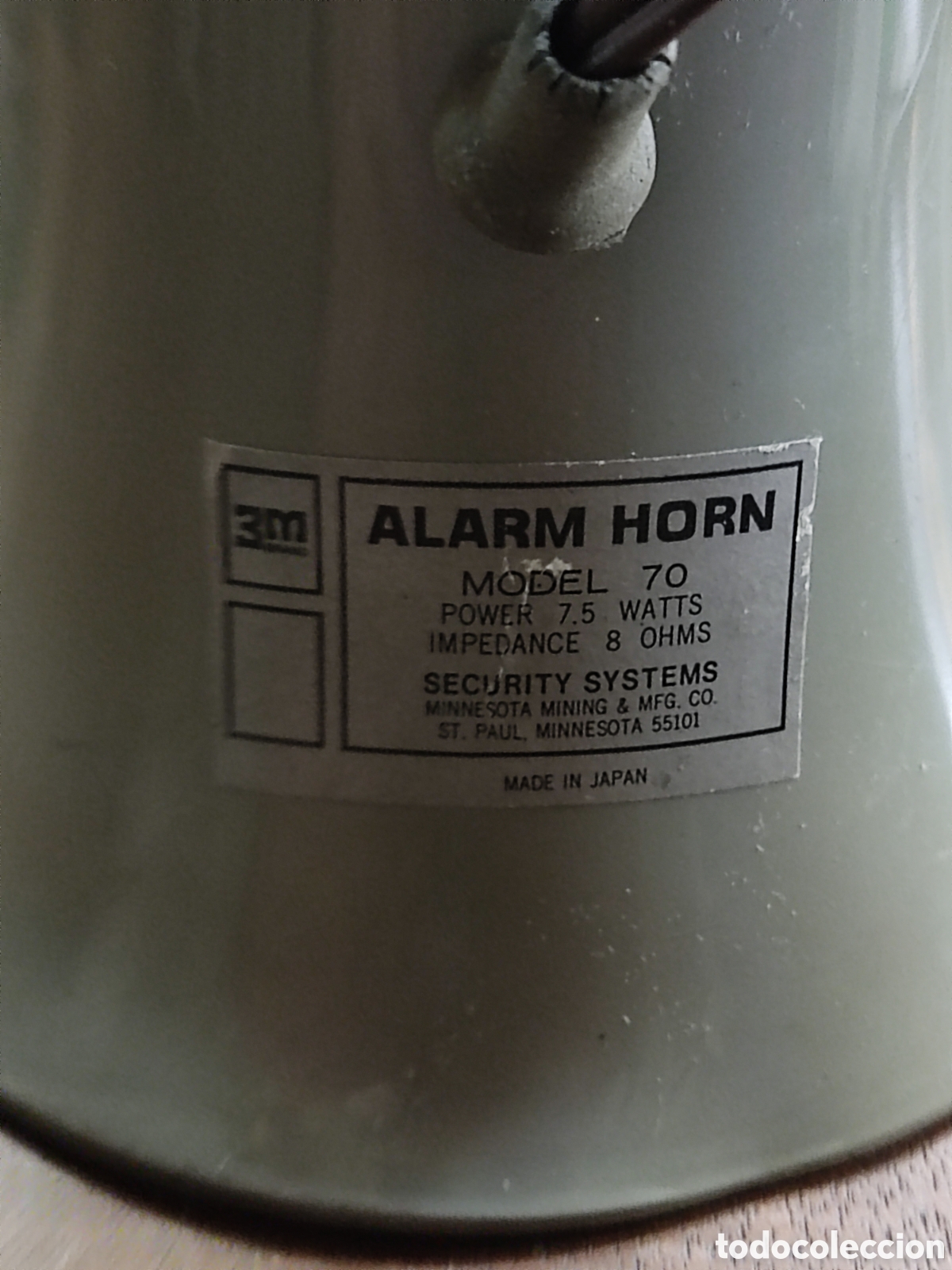 Antig&uuml;edades: Alarma Horn modelo 70 - Foto 4