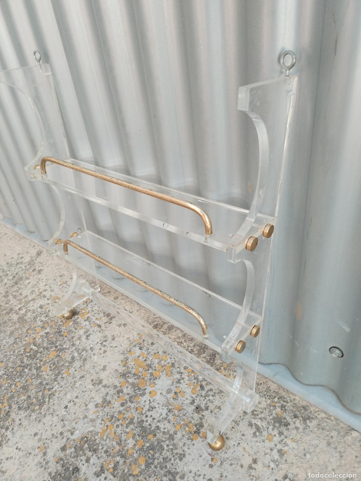 Antig&uuml;edades: repisa vintage de metacrilato - Foto 2