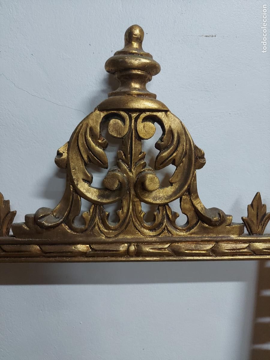 Antig&uuml;edades: Marco de madera dorado ornamentado - Foto 6