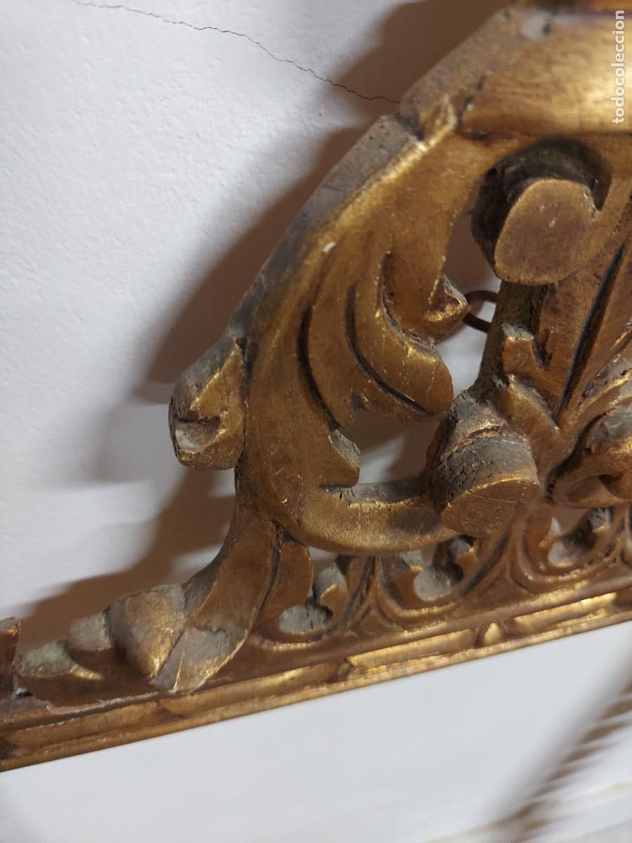 Antig&uuml;edades: Marco de madera dorado ornamentado - Foto 9