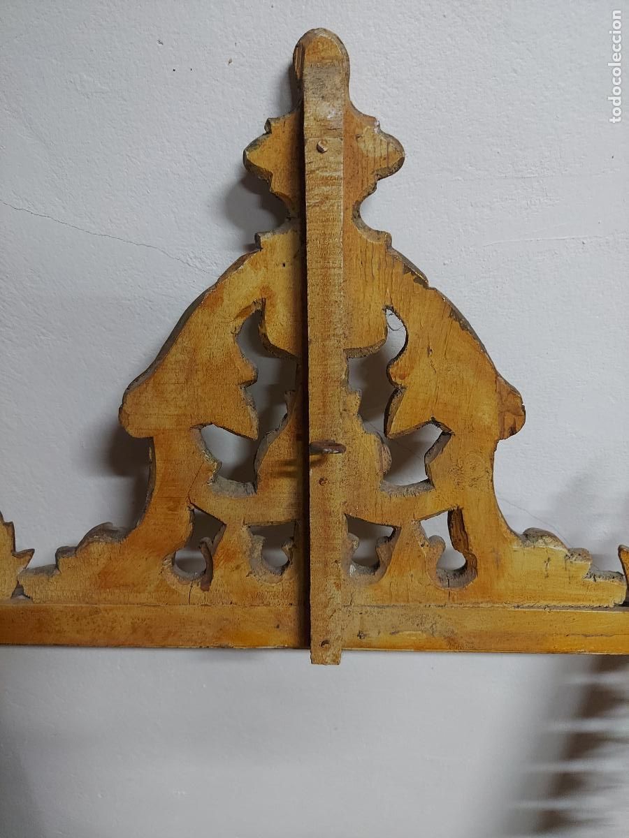 Antig&uuml;edades: Marco de madera dorado ornamentado - Foto 10