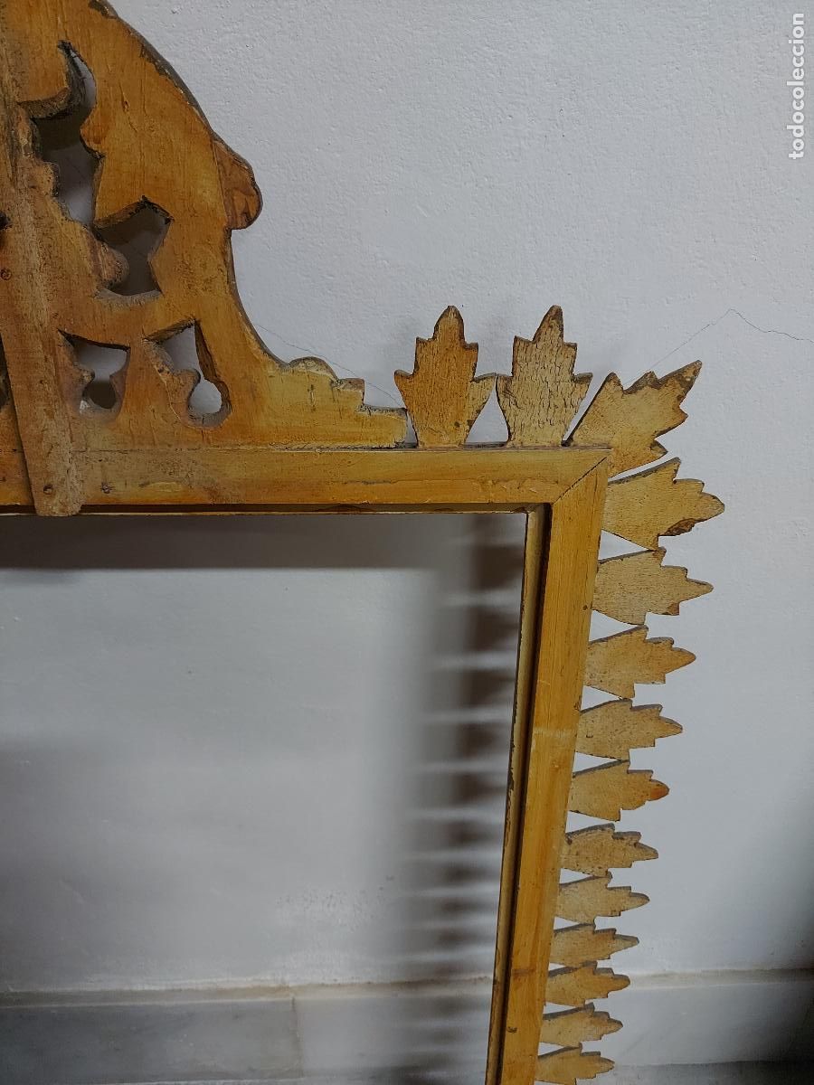 Antig&uuml;edades: Marco de madera dorado ornamentado - Foto 12