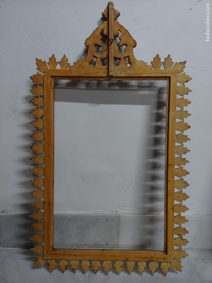 Antig&uuml;edades: Marco de madera dorado ornamentado - Foto 13