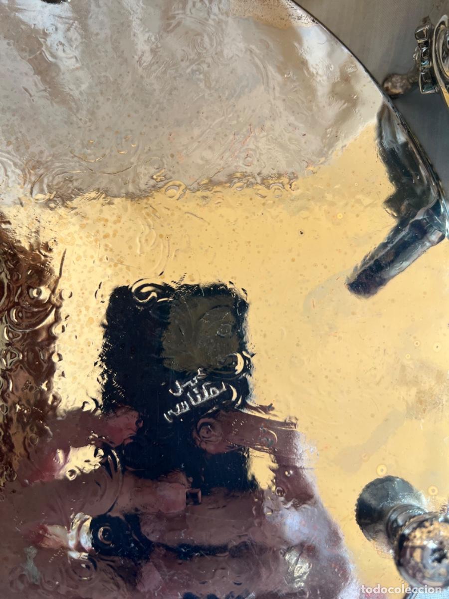Antig&uuml;edades: Juego t&eacute; marroqu&iacute; plata - Foto 4