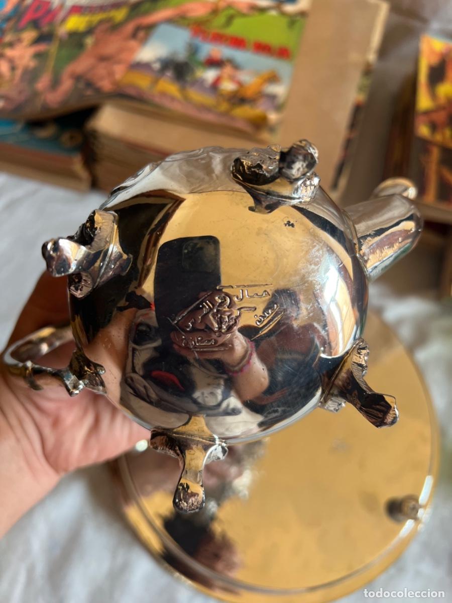 Antig&uuml;edades: Juego t&eacute; marroqu&iacute; plata - Foto 5