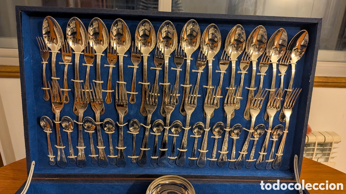 Antig&uuml;edades: Juego de cubiertos completo - Foto 5
