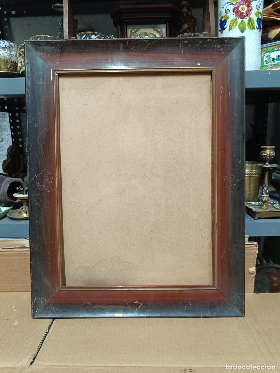 Antig&uuml;edades: ANTIGUO MARCO PARA CUADRO EN MADERA - E1 - Foto 1