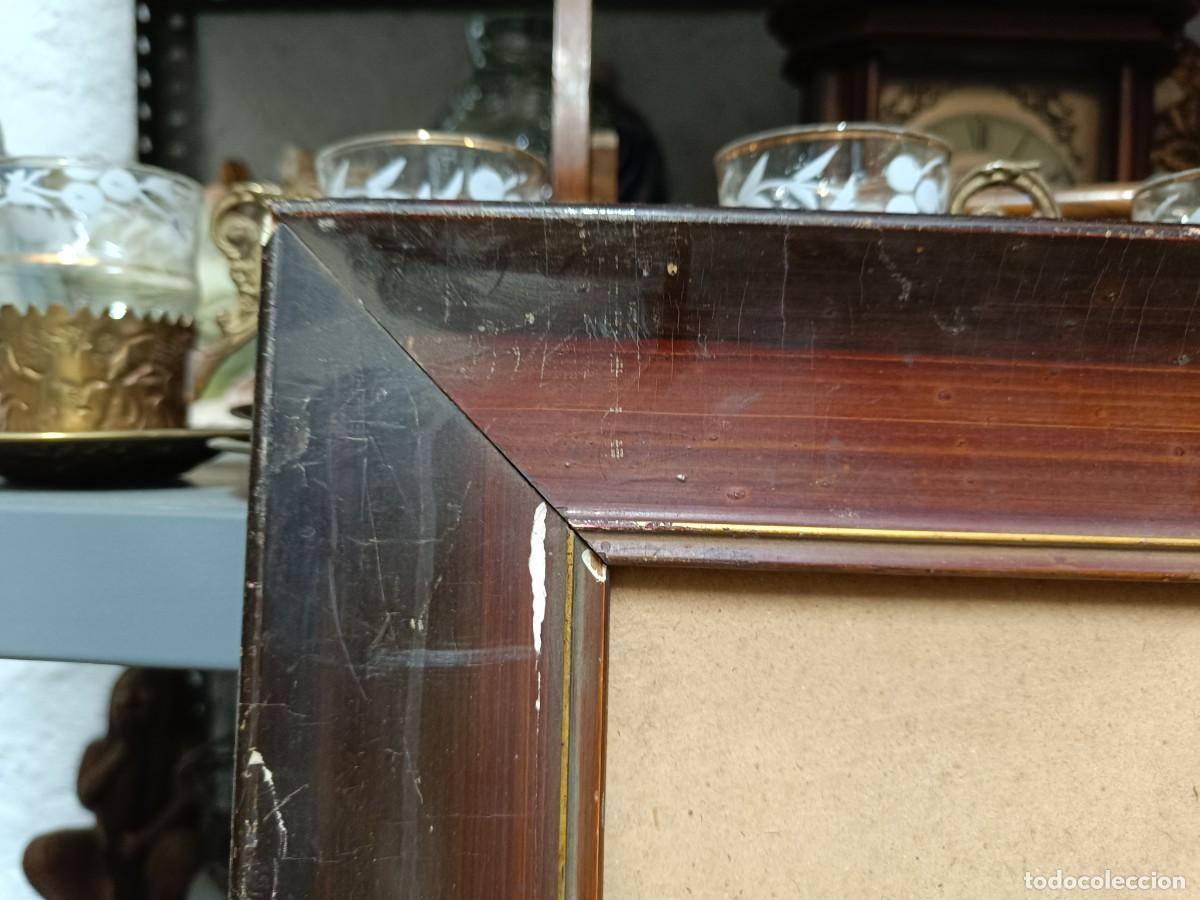 Antig&uuml;edades: ANTIGUO MARCO PARA CUADRO EN MADERA - E1 - Foto 2