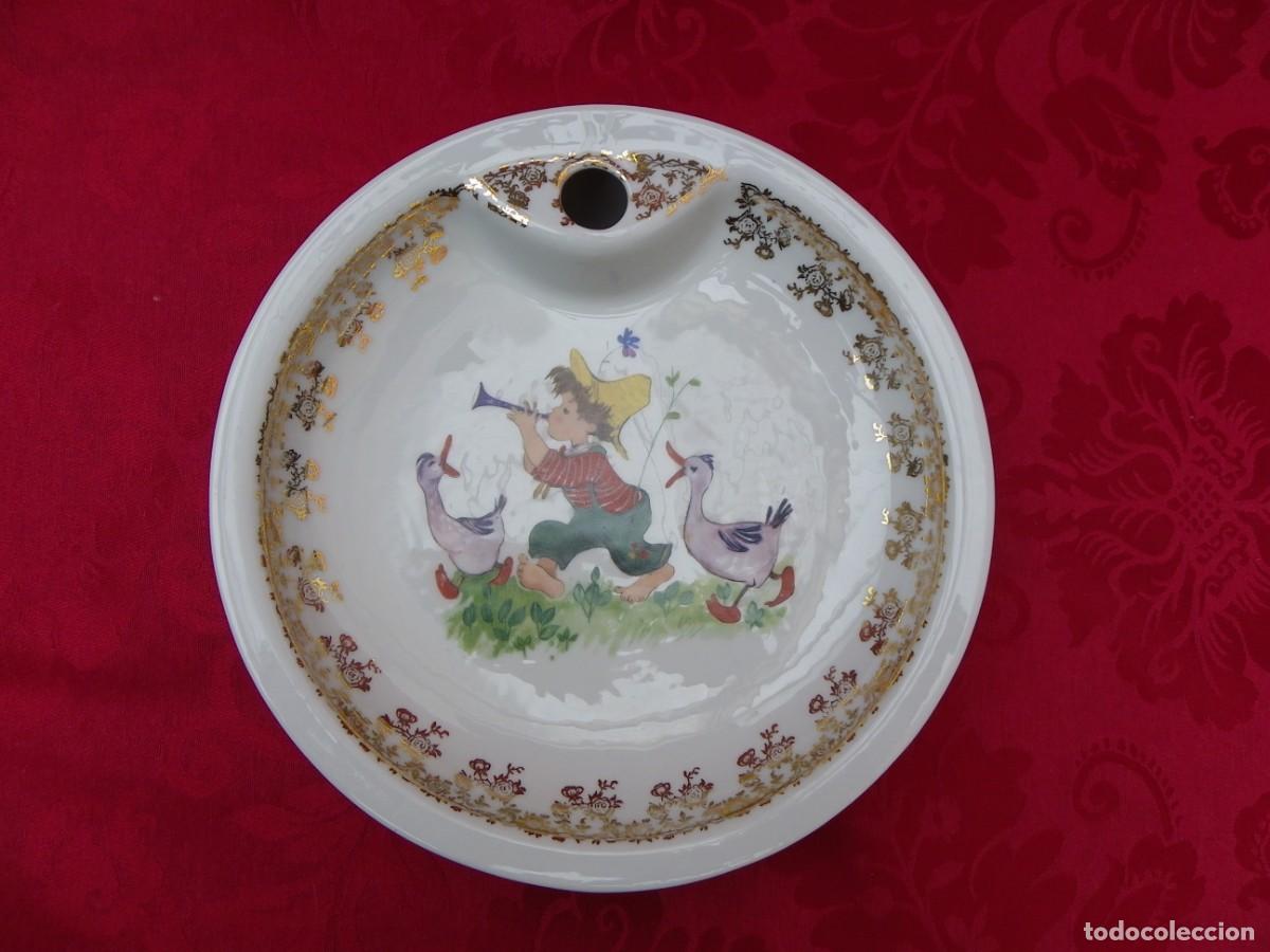 Antig&uuml;edades: Plato infantil de Limoges - Foto 2