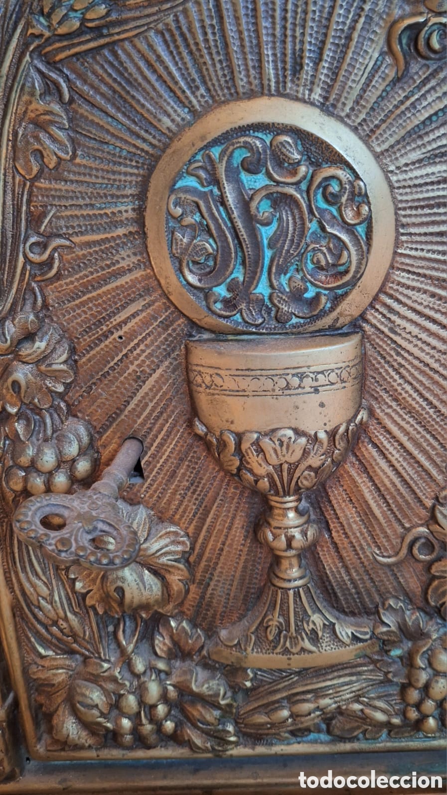 Antig&uuml;edades: Sagrario original en bronce - Foto 3