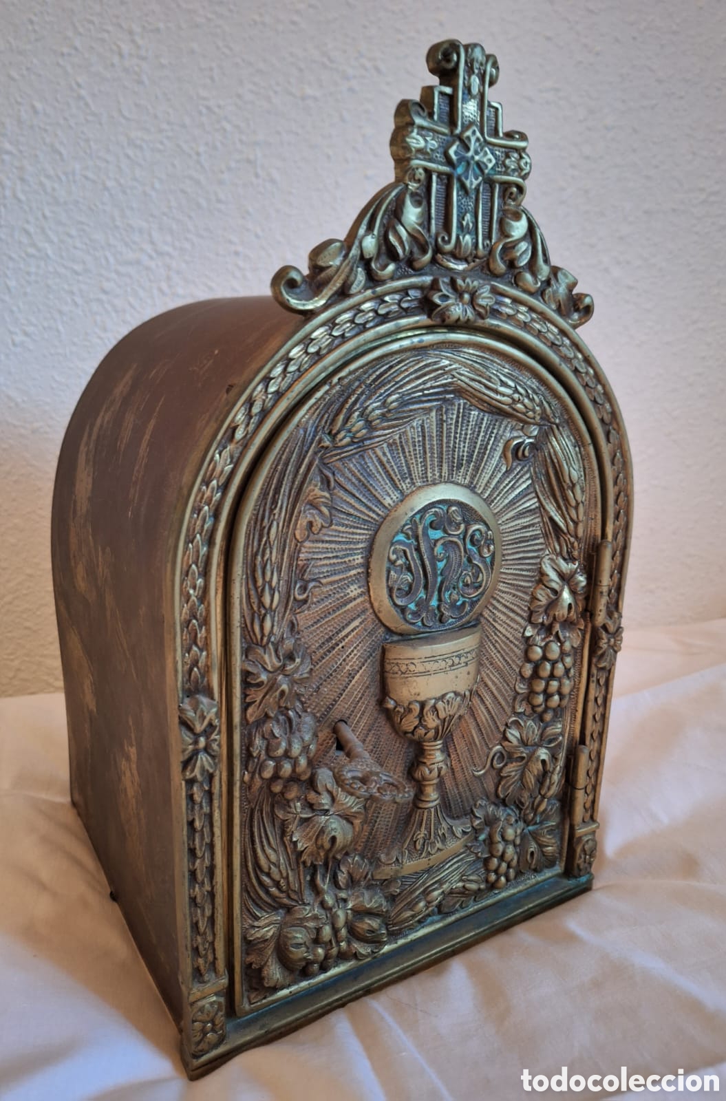 Antig&uuml;edades: Sagrario original en bronce - Foto 1