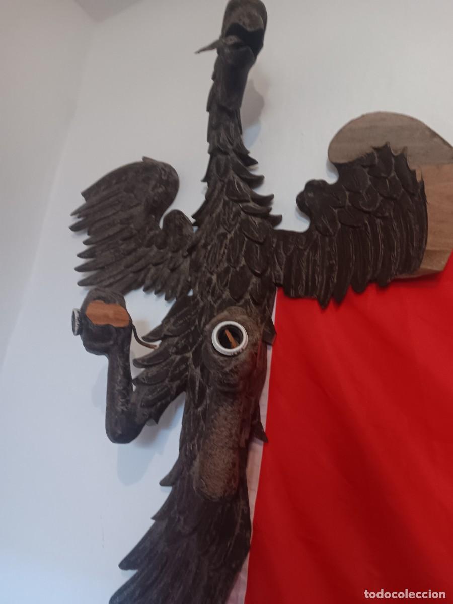 Antig&uuml;edades: Lampara aguila antigua - Foto 2