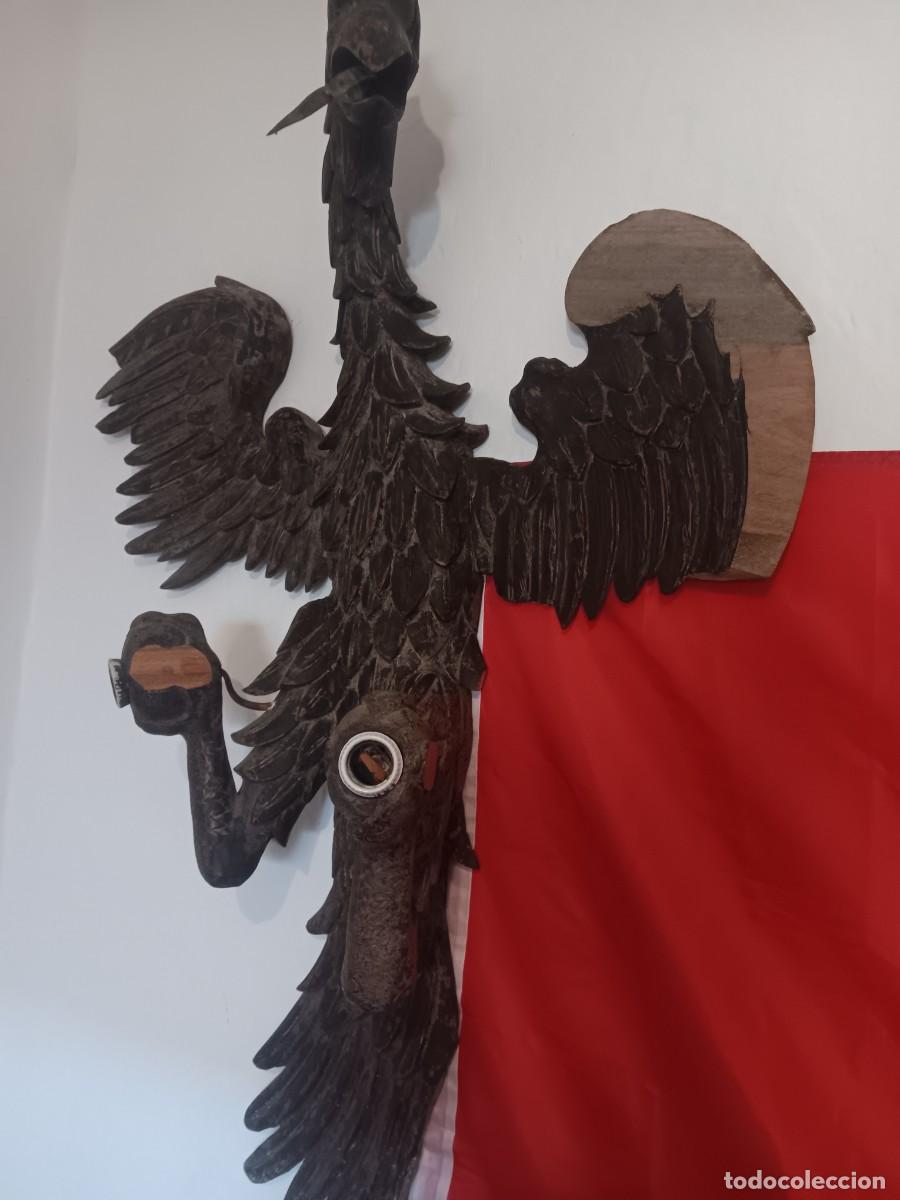 Antig&uuml;edades: Lampara aguila antigua - Foto 3