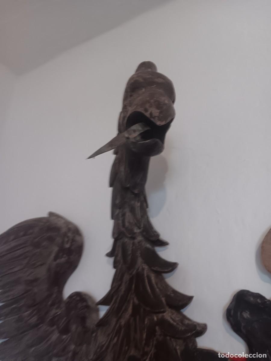 Antig&uuml;edades: Lampara aguila antigua - Foto 6