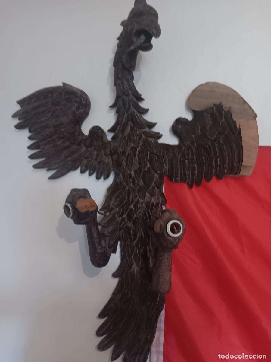 Antig&uuml;edades: Lampara aguila antigua - Foto 8