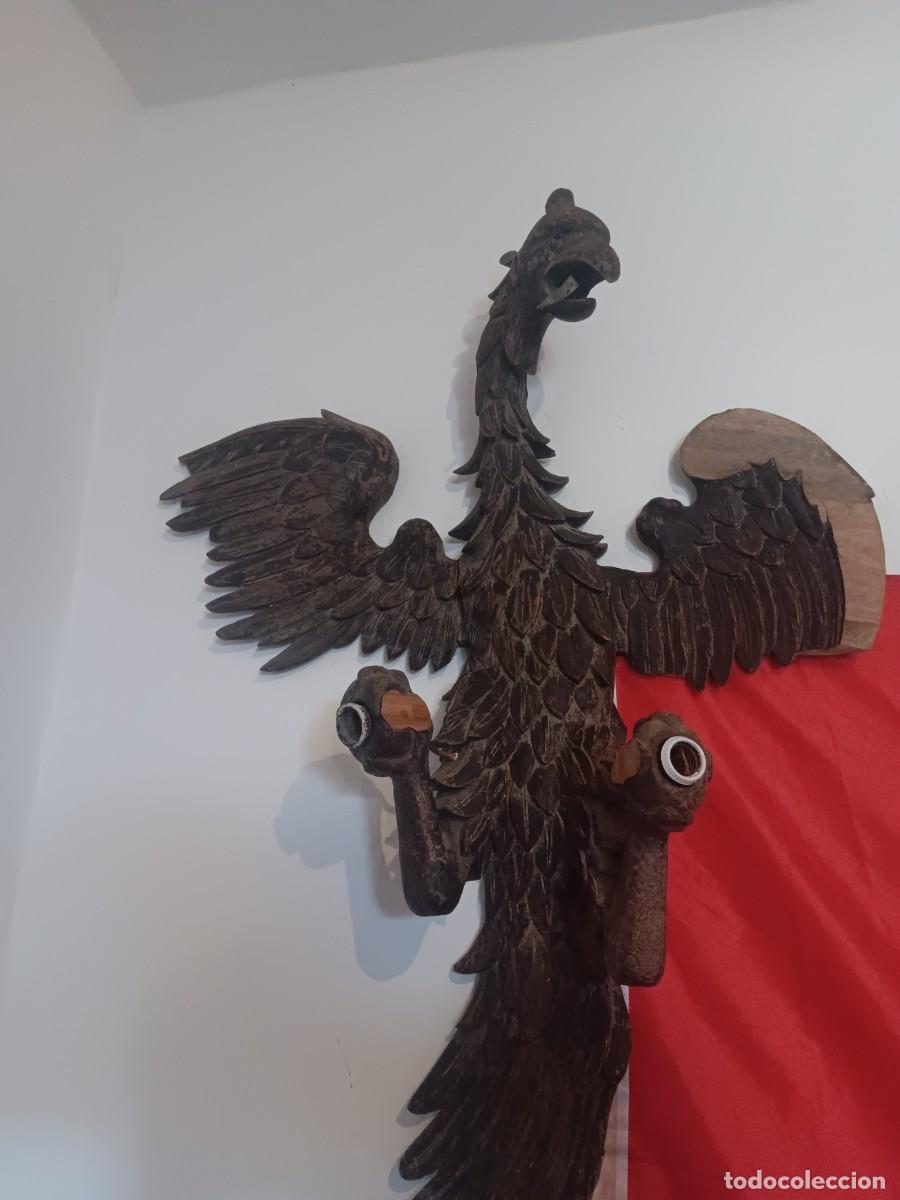 Antig&uuml;edades: Lampara aguila antigua - Foto 1