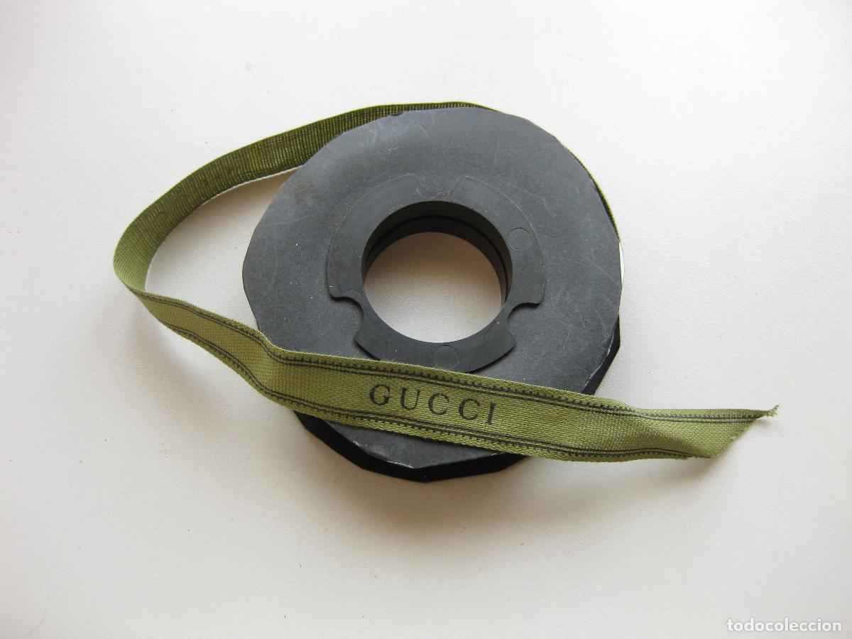 Antig&uuml;edades: ROLLO DE CINTA DE TELA GUCCI - Foto 1