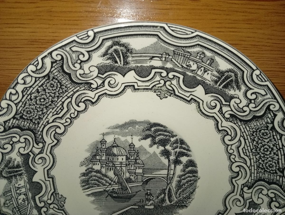 Antig&uuml;edades: plato caf&eacute; cartuja Pickman - Foto 2