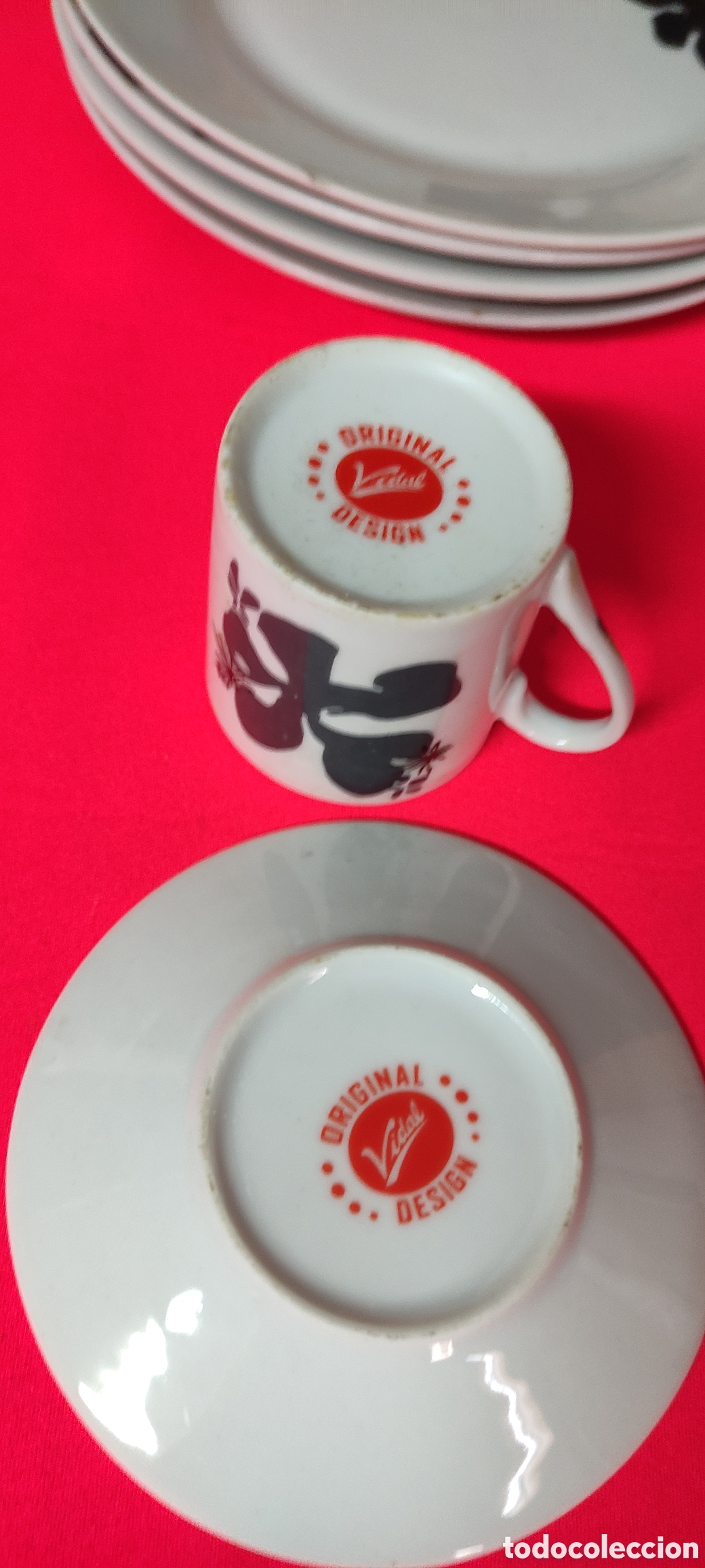 Antig&uuml;edades: Juego de caf&eacute; y restos de vajilla - Foto 8