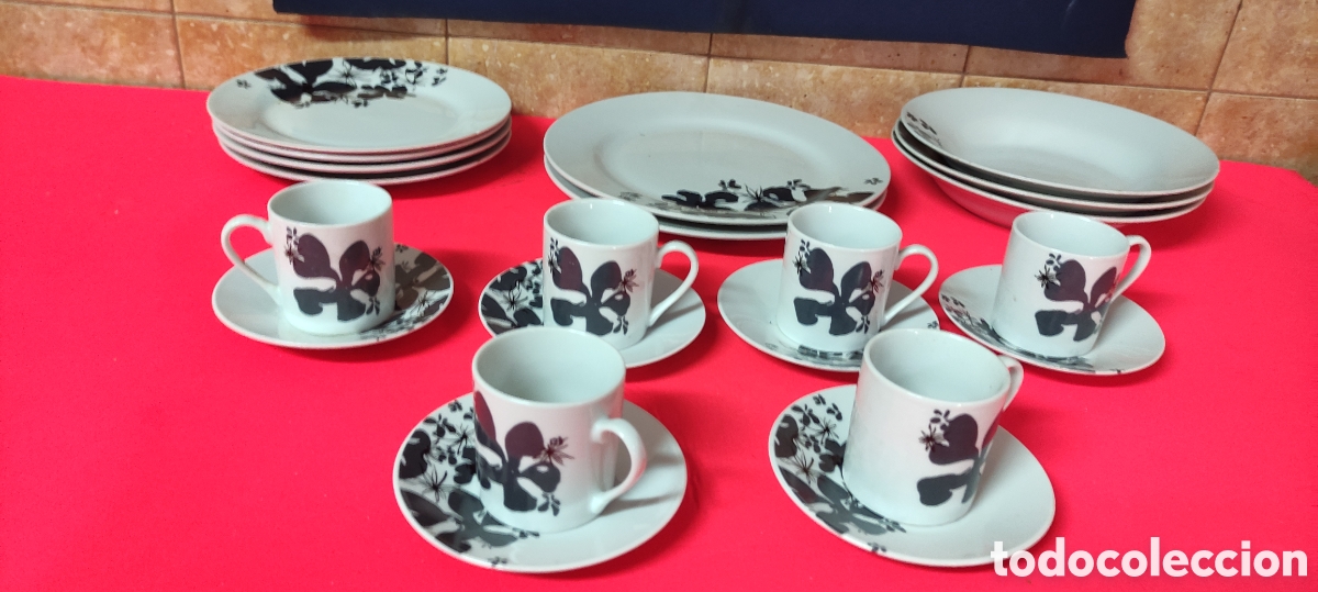 Antig&uuml;edades: Juego de caf&eacute; y restos de vajilla - Foto 11