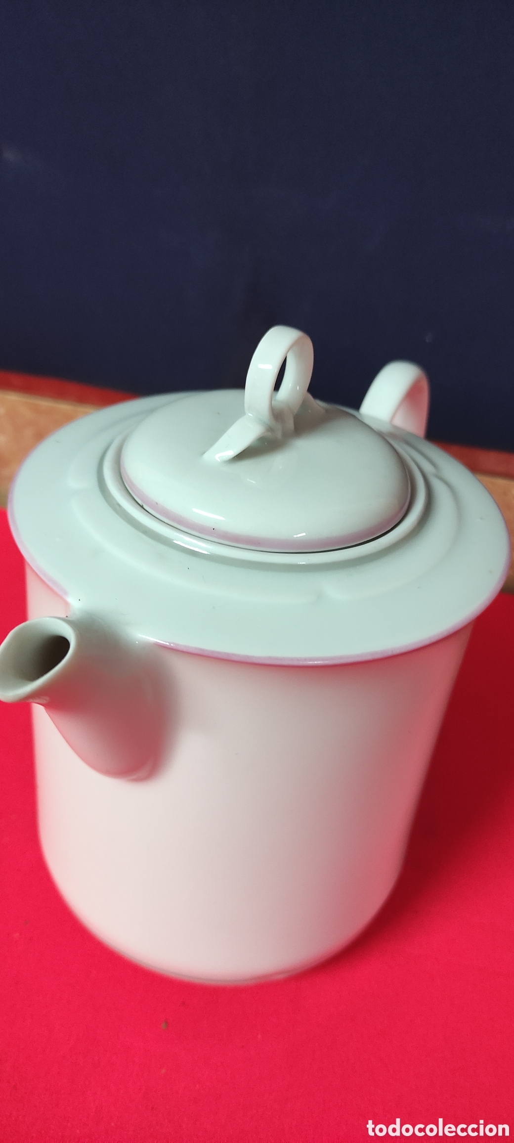 Antig&uuml;edades: Tetera de porcelana sello - Foto 7