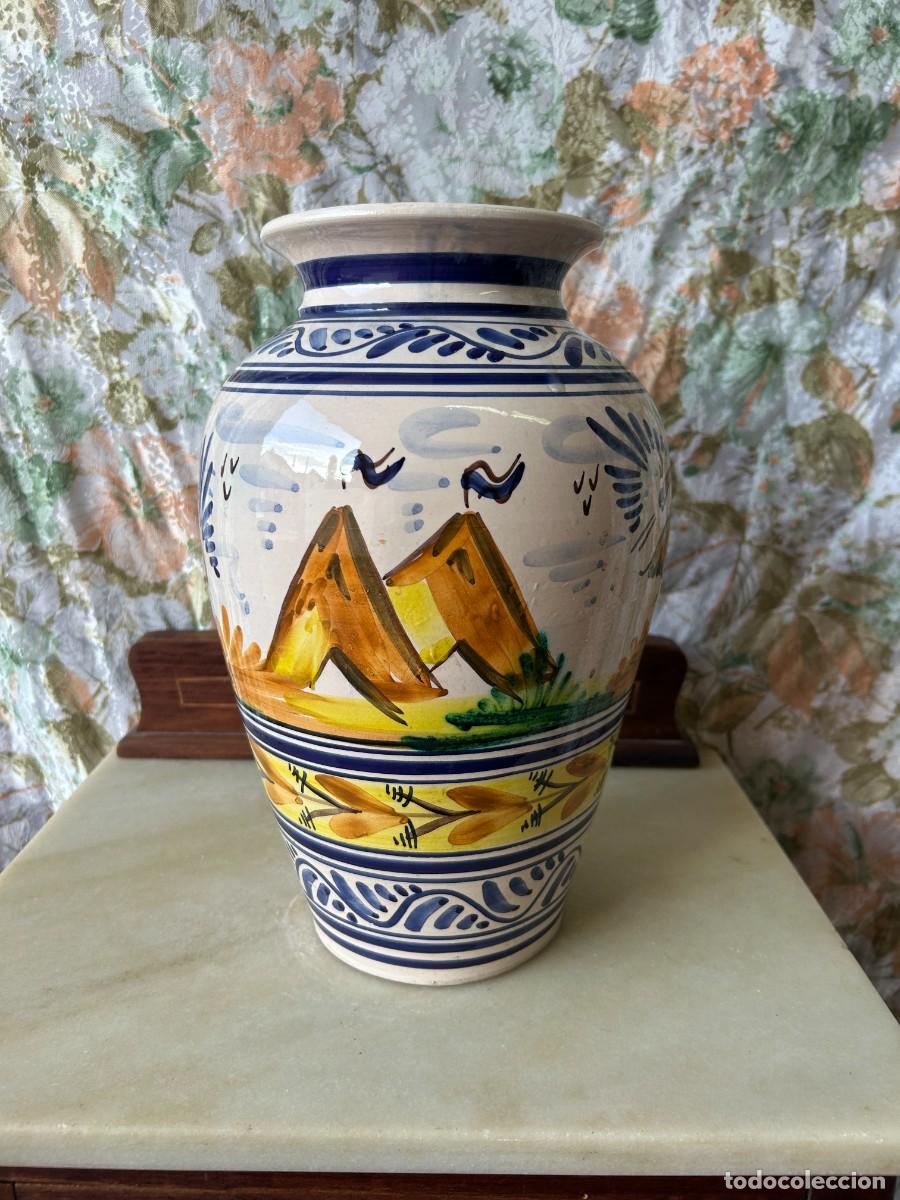 Antig&uuml;edades: Antiguo florero Mensaque - Foto 4
