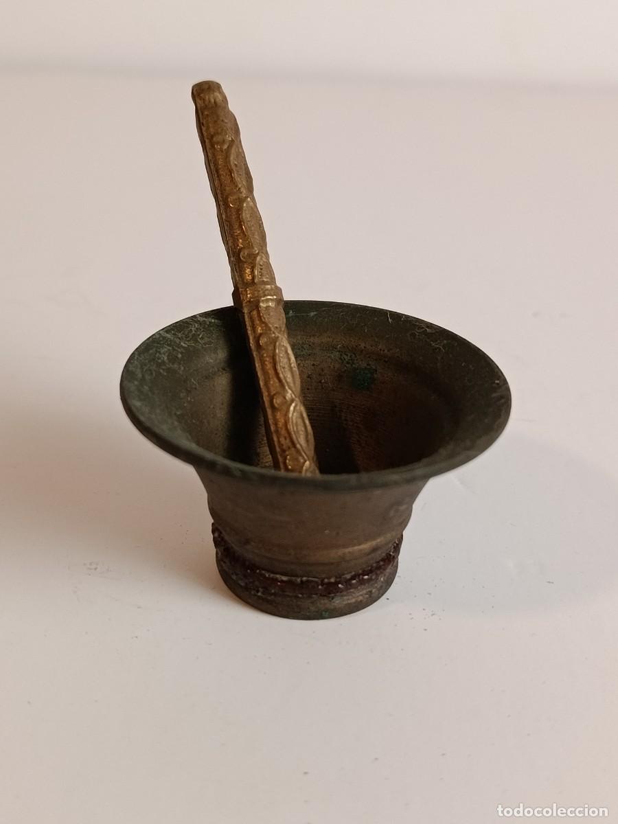 Antig&uuml;edades: ALMIREZ DE BRONCE TAMA&Ntilde;O PEQUE&Ntilde;O - Foto 1
