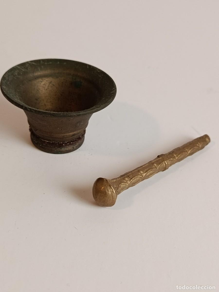 Antig&uuml;edades: ALMIREZ DE BRONCE TAMA&Ntilde;O PEQUE&Ntilde;O - Foto 2