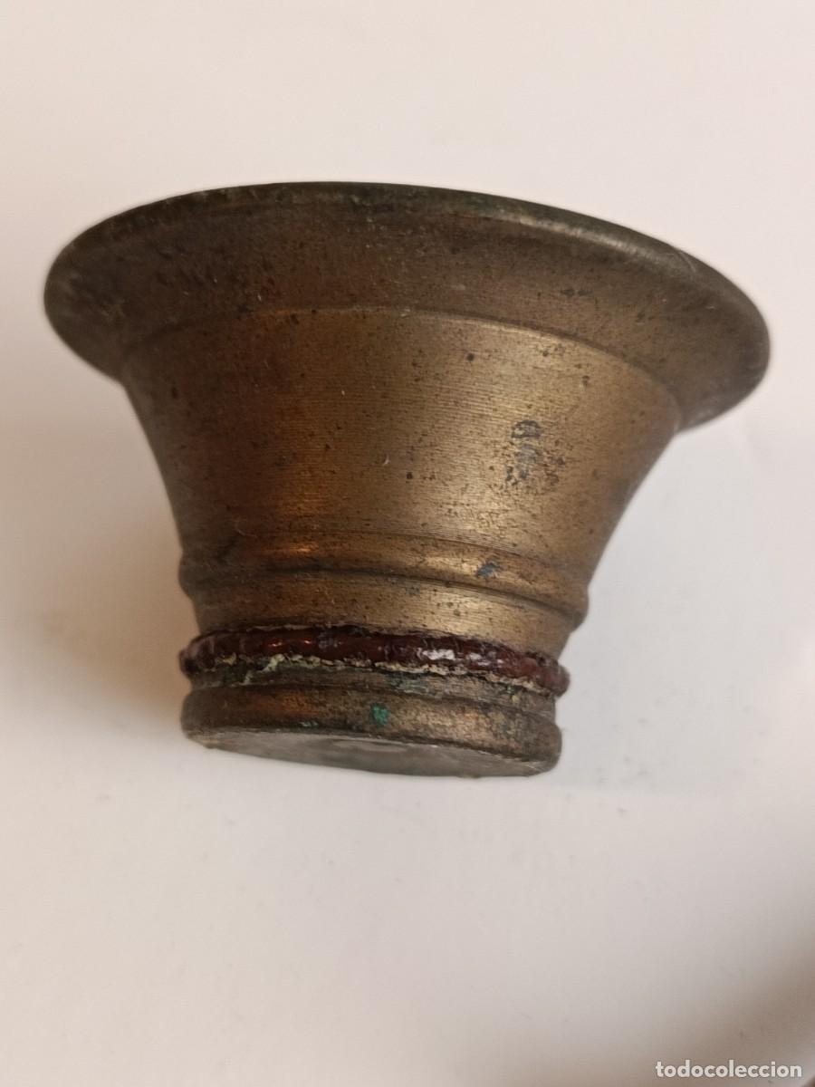 Antig&uuml;edades: ALMIREZ DE BRONCE TAMA&Ntilde;O PEQUE&Ntilde;O - Foto 3