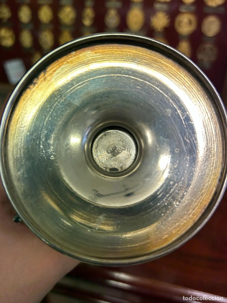 Antig&uuml;edades: Antigua jarra alpaca y plata - Foto 6