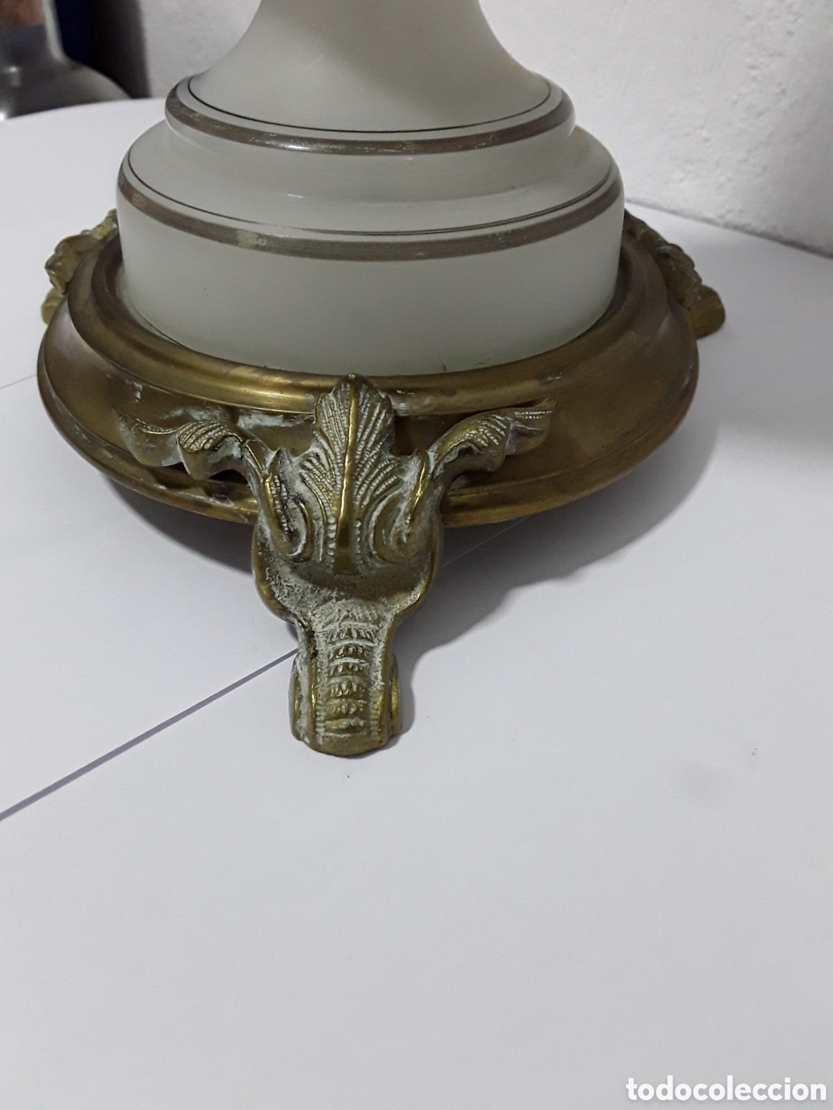 Antig&uuml;edades: Jarr&oacute;n de opalina o cristal lechoso - Foto 9