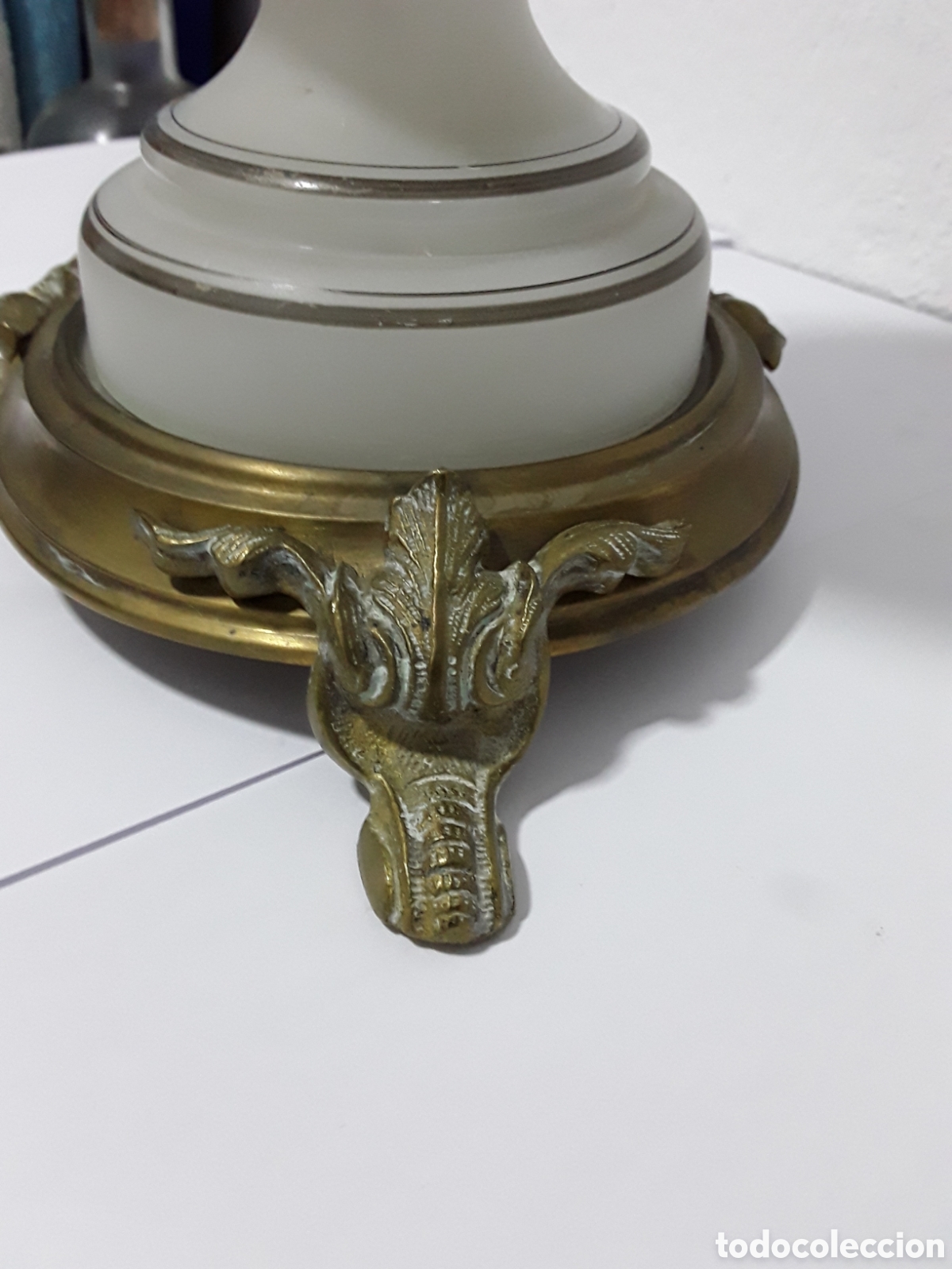 Antig&uuml;edades: Jarr&oacute;n de opalina o cristal lechoso - Foto 10
