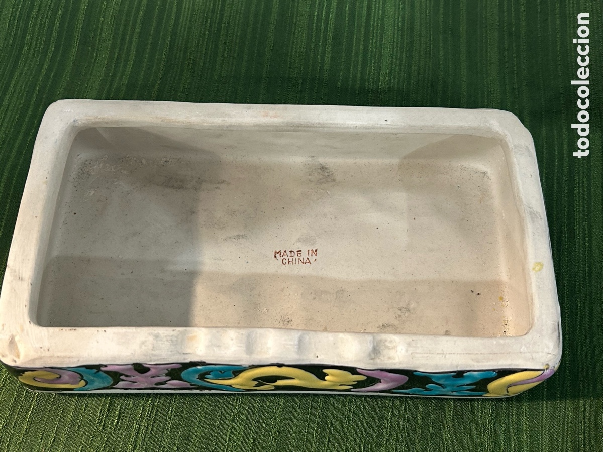 Antig&uuml;edades: Caja China 28cm x 21cm - Foto 3