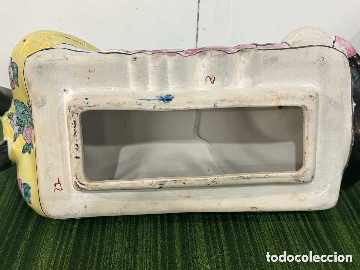 Antig&uuml;edades: Caja China 28cm x 21cm - Foto 4