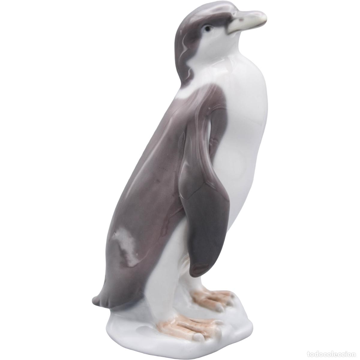 Antig&uuml;edades: Lladr&oacute; - Ping&uuml;ino de porcelana - Foto 1