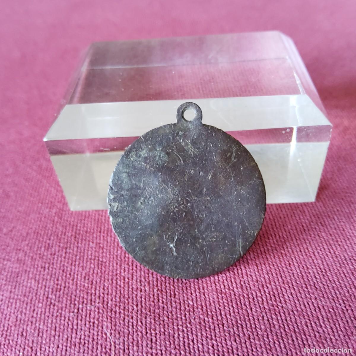 Antig&uuml;edades: ANTIGUA MEDALLA DE COBRE O BRONCE - Foto 4