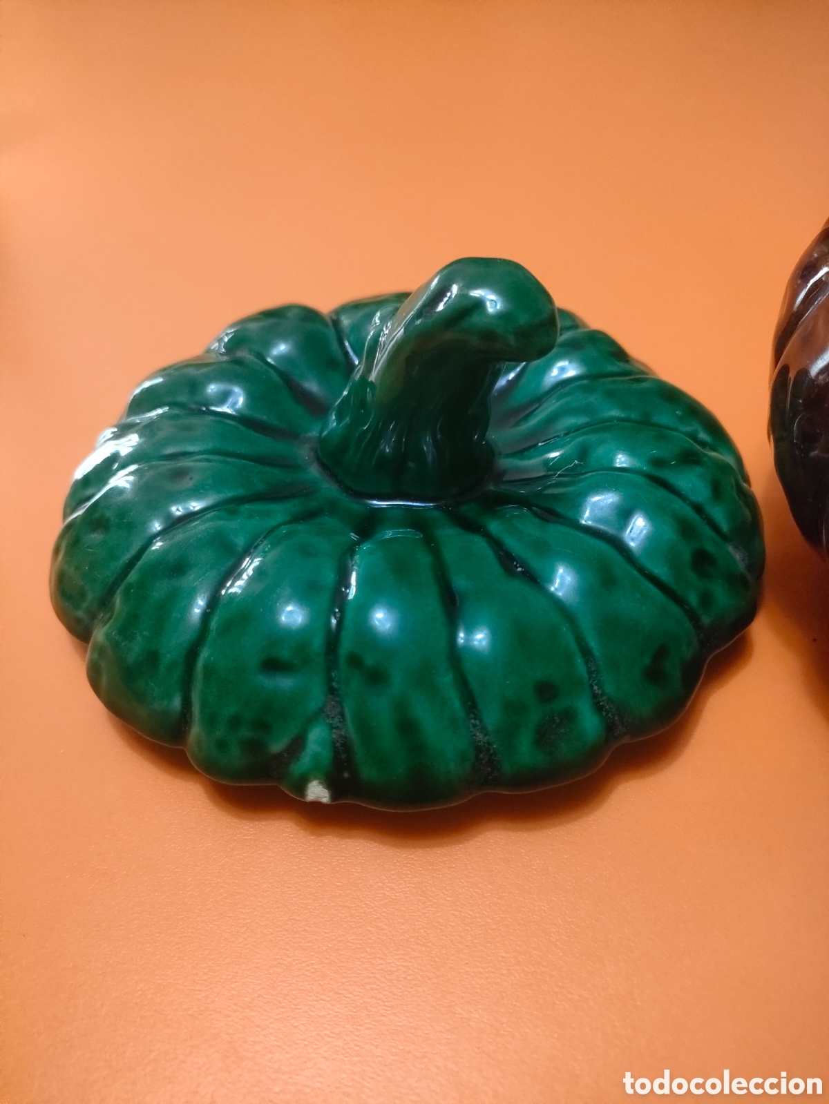Antig&uuml;edades: Salsera en forma de calabaza Hispania - Foto 3