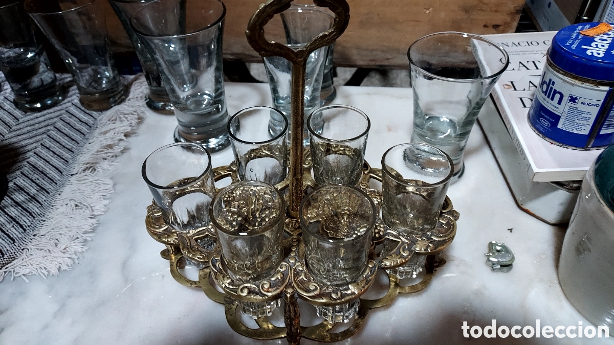 Antig&uuml;edades: Ca&ntilde;era de seis vasos antigua - Foto 1