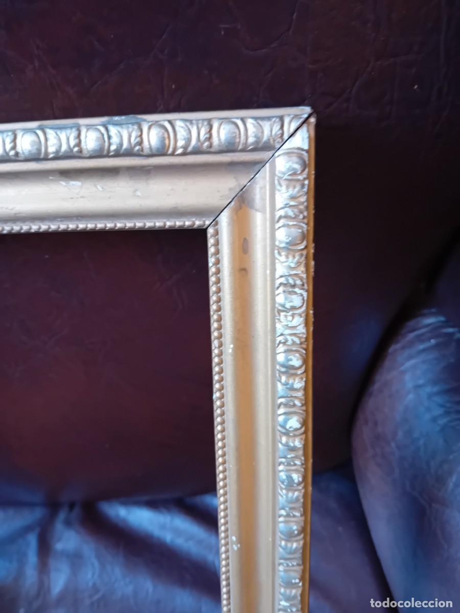 Antig&uuml;edades: Marco antiguo dorado para restaurar - Foto 4