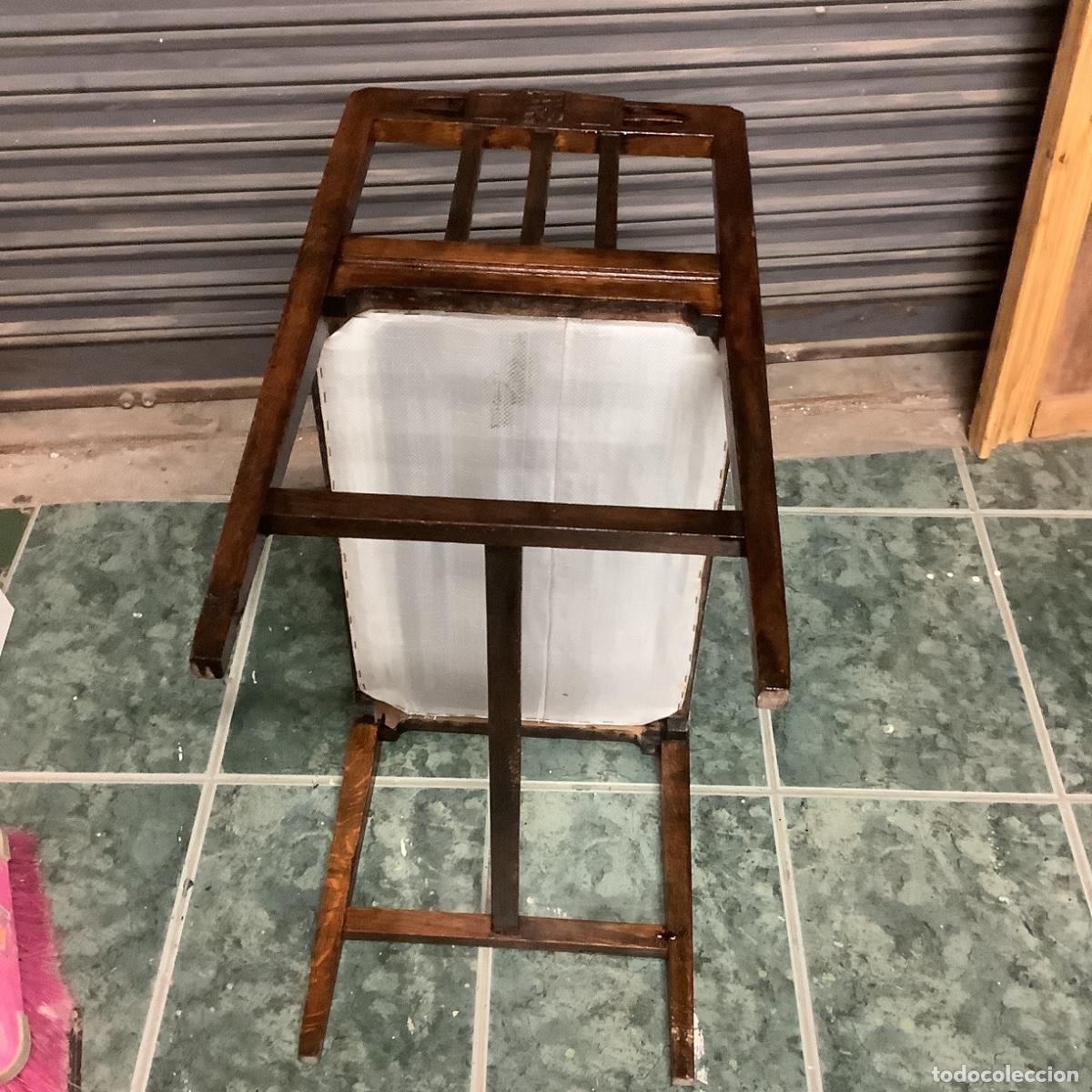 Antig&uuml;edades: Asiento piano.Pie de cama - Foto 3