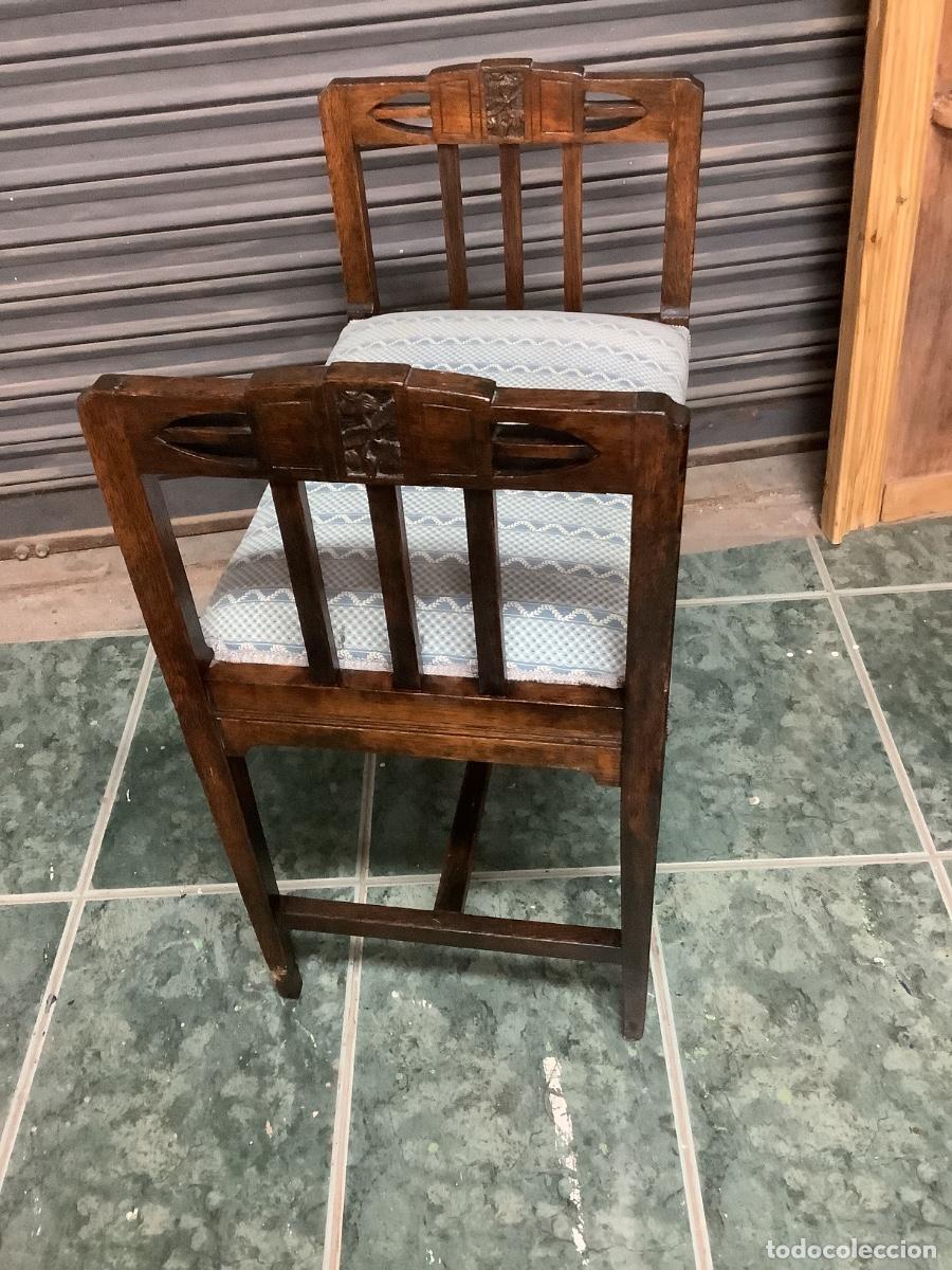 Antig&uuml;edades: Asiento piano.Pie de cama - Foto 5
