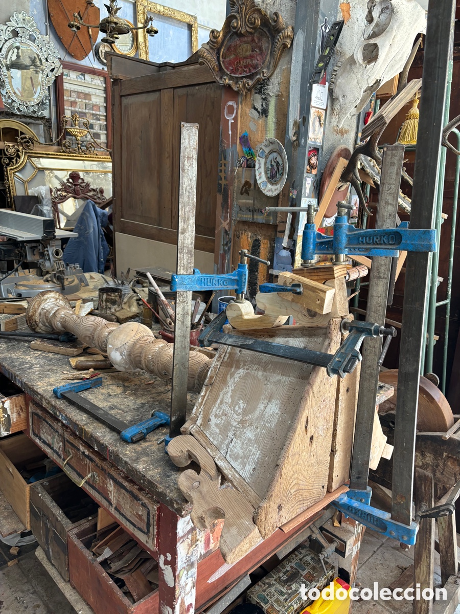Antig&uuml;edades: Pareja de Hacheros S XVIII - Foto 13