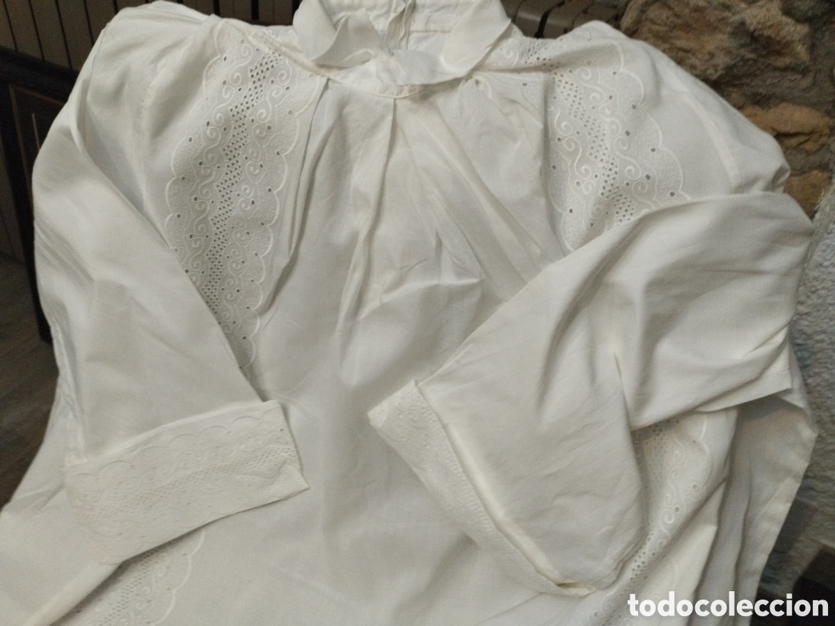 Antig&uuml;edades: *CAMISON, CAMISA DE DORMIR.(Rf:349/g) - Foto 1