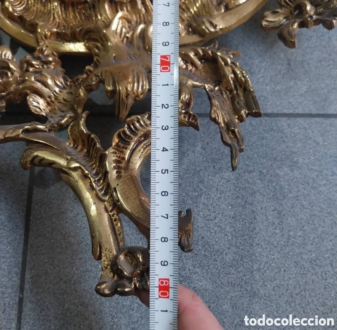 Antig&uuml;edades: Antiguo espejo Rococo estilo Luis XV. - Foto 10