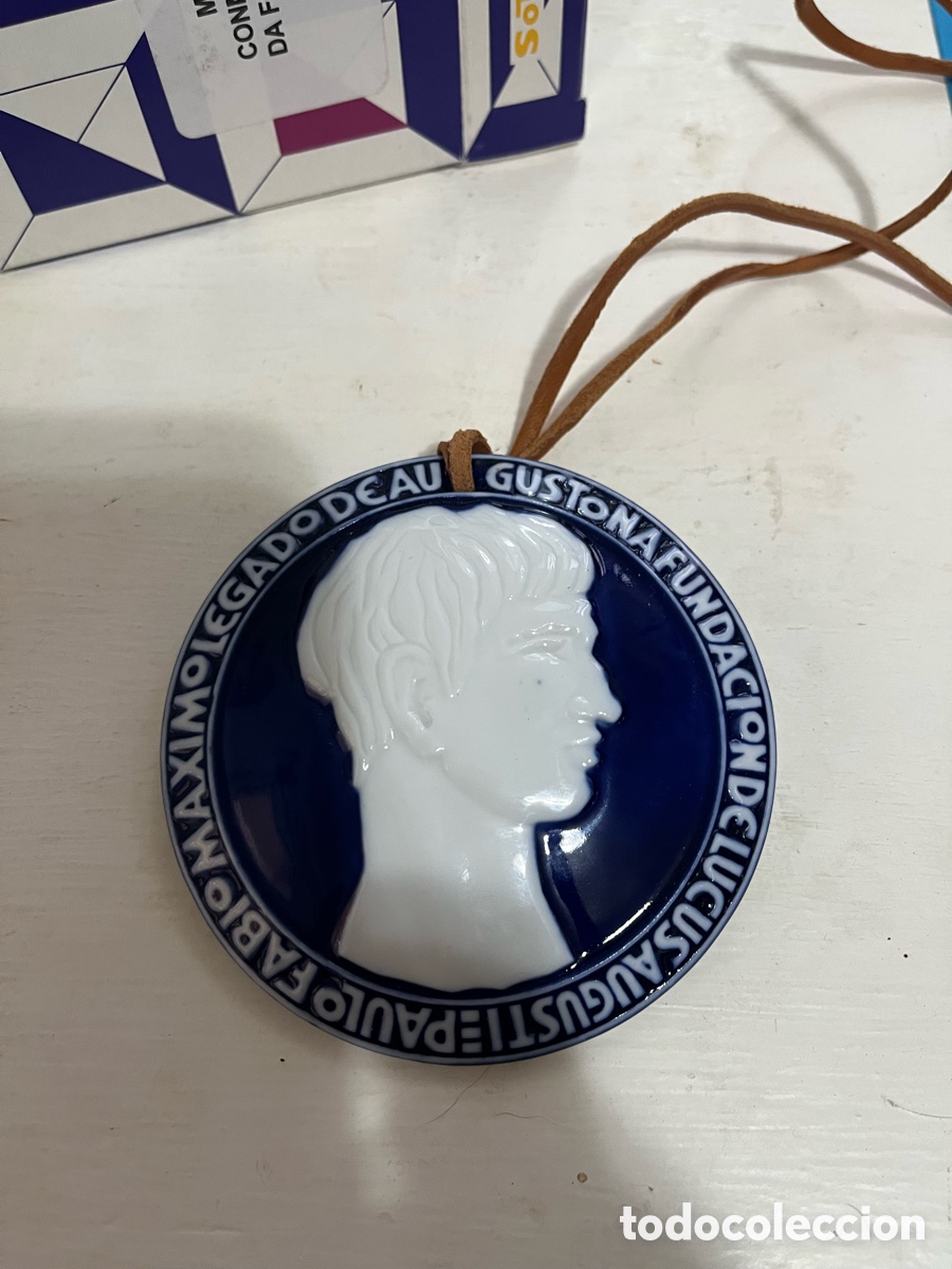 Antig&uuml;edades: Medalla conmemorativa Sargadelos - Foto 2