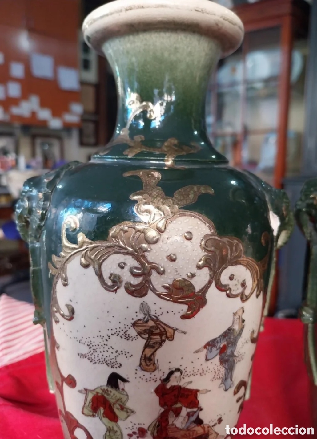 Antig&uuml;edades: Antiguos jarrones Satsuma - Foto 10